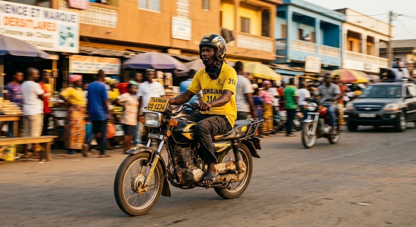 Zémidjan à Cotonou